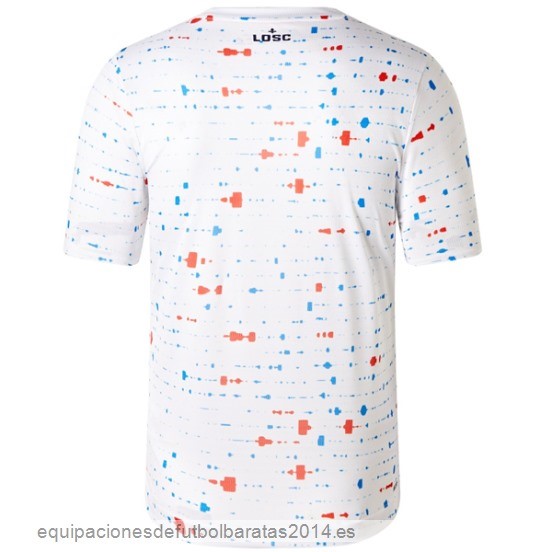 Nuevo Tailandia 2ª Camiseta Lille 23/24 Blanco Baratas